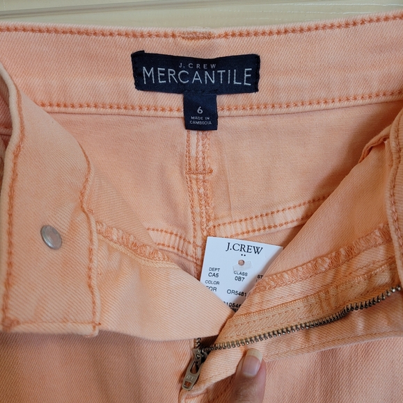 NWT J Crew Denim Mini Skirt - Picture 6 of 6